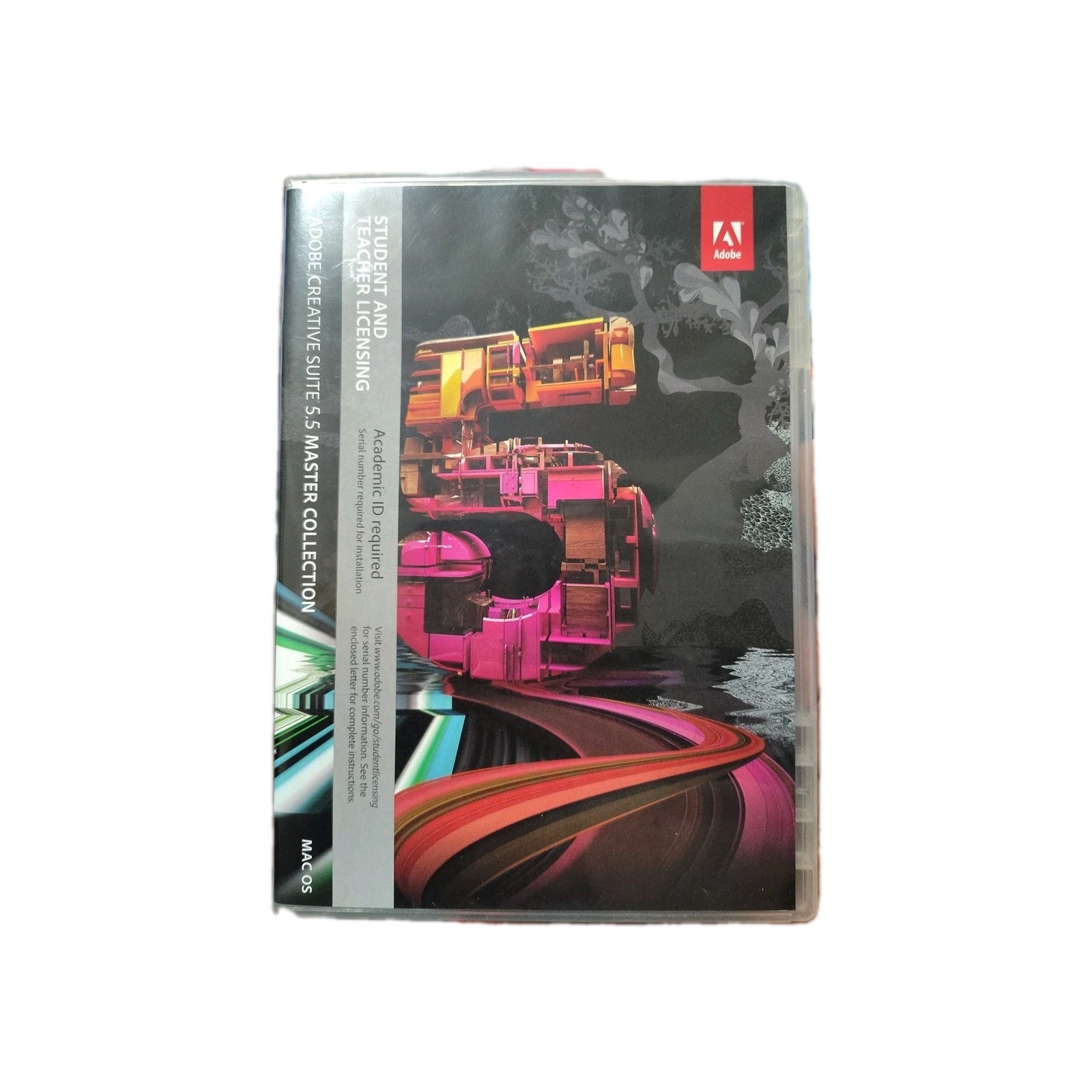 Adobe Creative Suite 5.5 Master Collection Mac OS Student And Teacher w/License