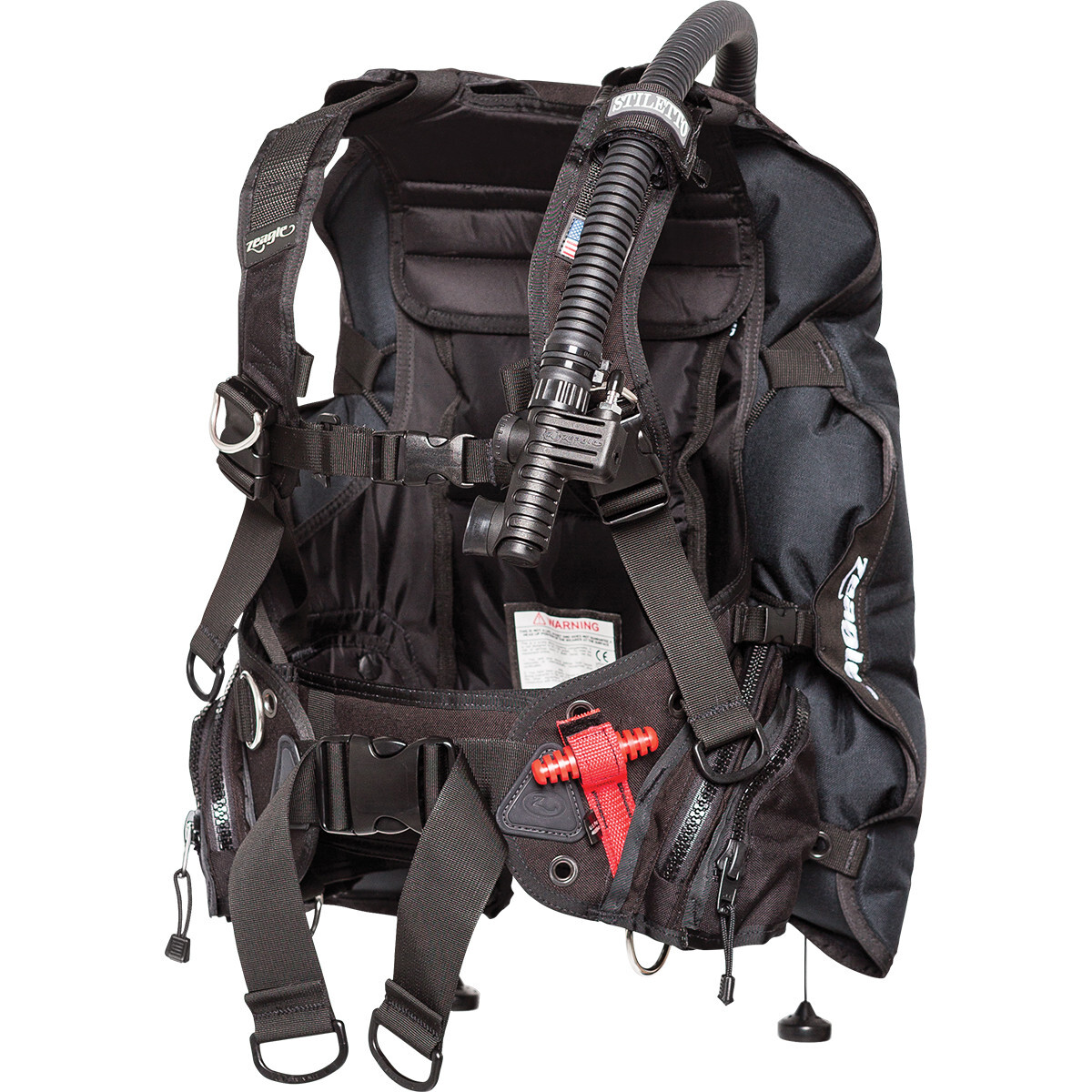 Zeagle Stiletto BCD with Inflator and Hose - XS (7104RK-XS)