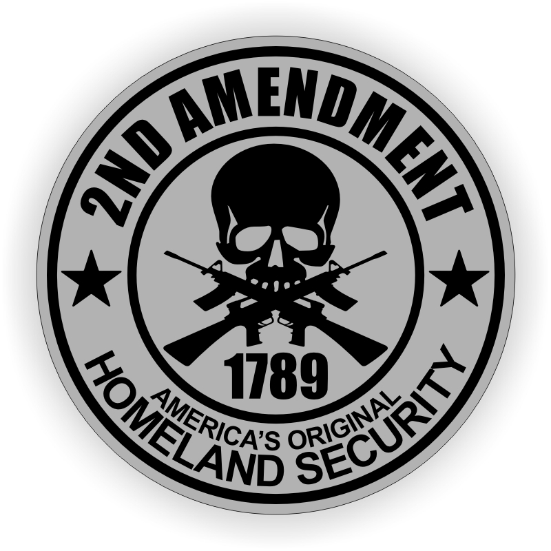 2nd Amendment Hard Hat Decal / Sticker Window Stealth Label Tactical Black Ops
