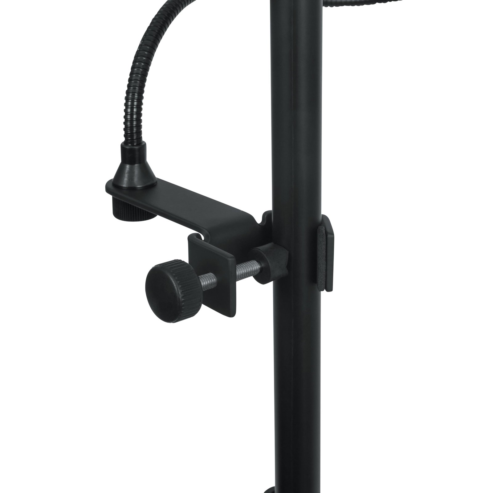 Gator Frameworks Split Level Double Layered Pop Filter with Attachment Black