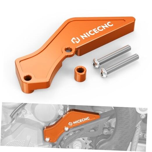 Universal 4T Case Saver Sprocket Guard Compatible with KTM 250/350 EXC Orange