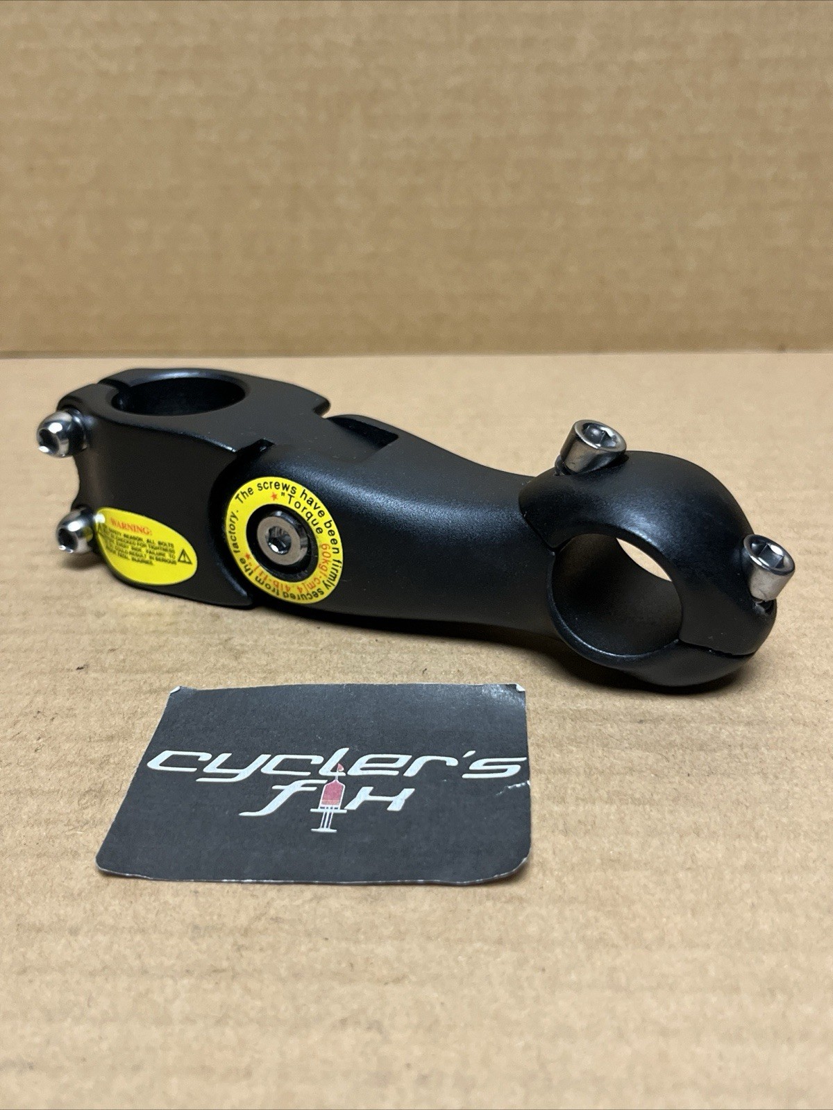 New Adjustable 1 1/8th Threadless Stem +/-60° Rise For Ebike Bicycle Hybrid Road