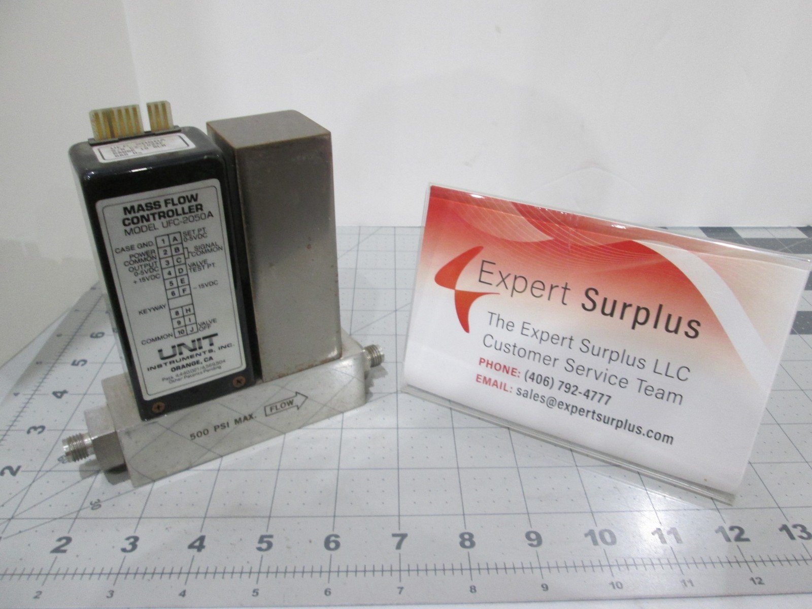 Unit, UFC-2050A, Mass Flow Controller, H2, 10 SLM, Used