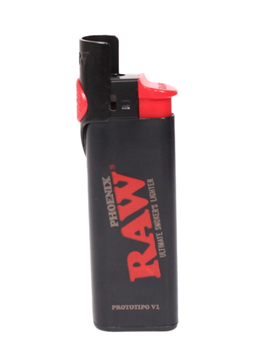 RAW PHOENIX ULTIMATE SMOKERS LIGHTER +raw classic KING size pre rolled cone