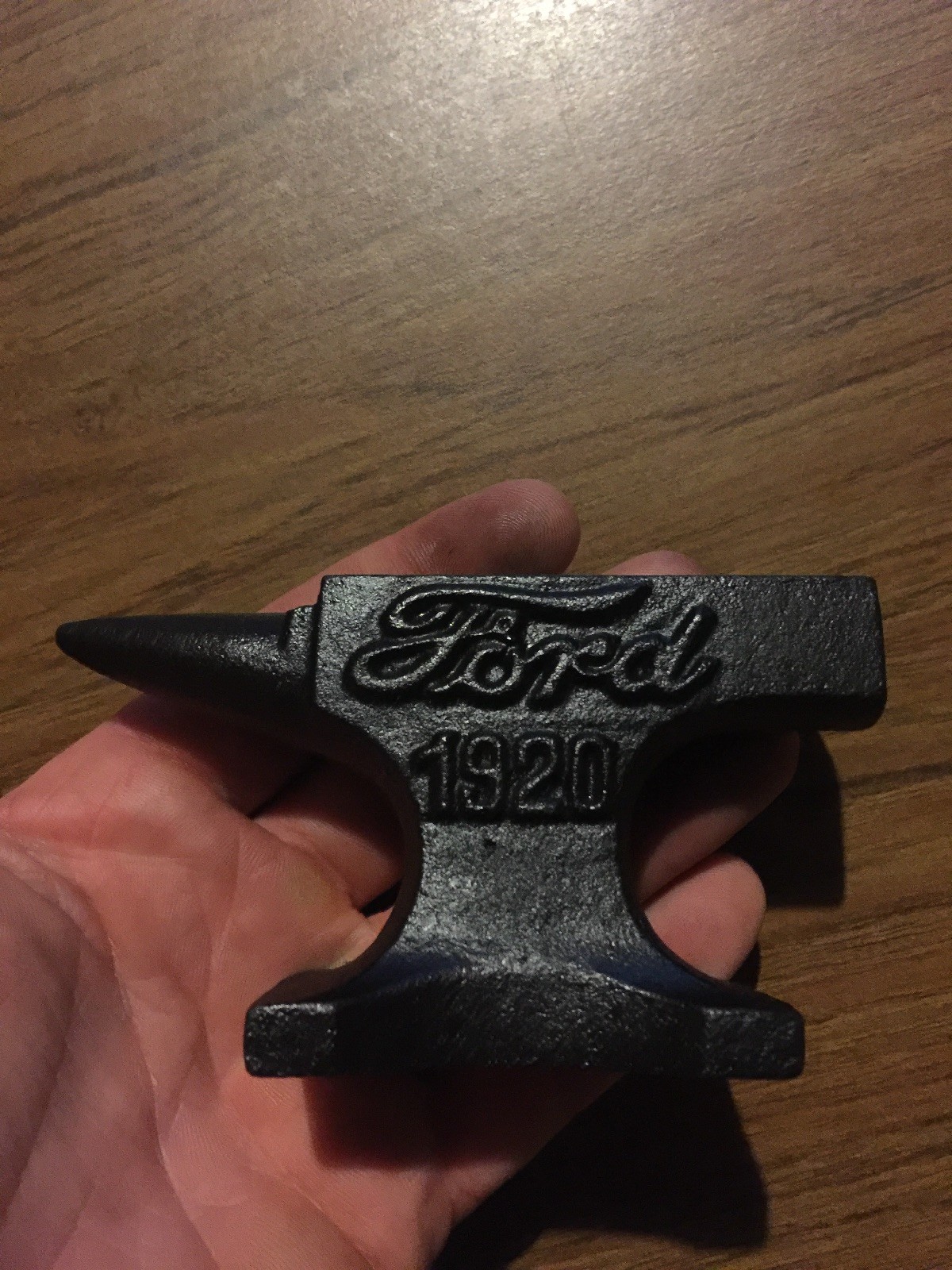 Cast Iron Ford Anvil Blacksmith Tractor F150 Auto Truck Car Collector Metal GIFT