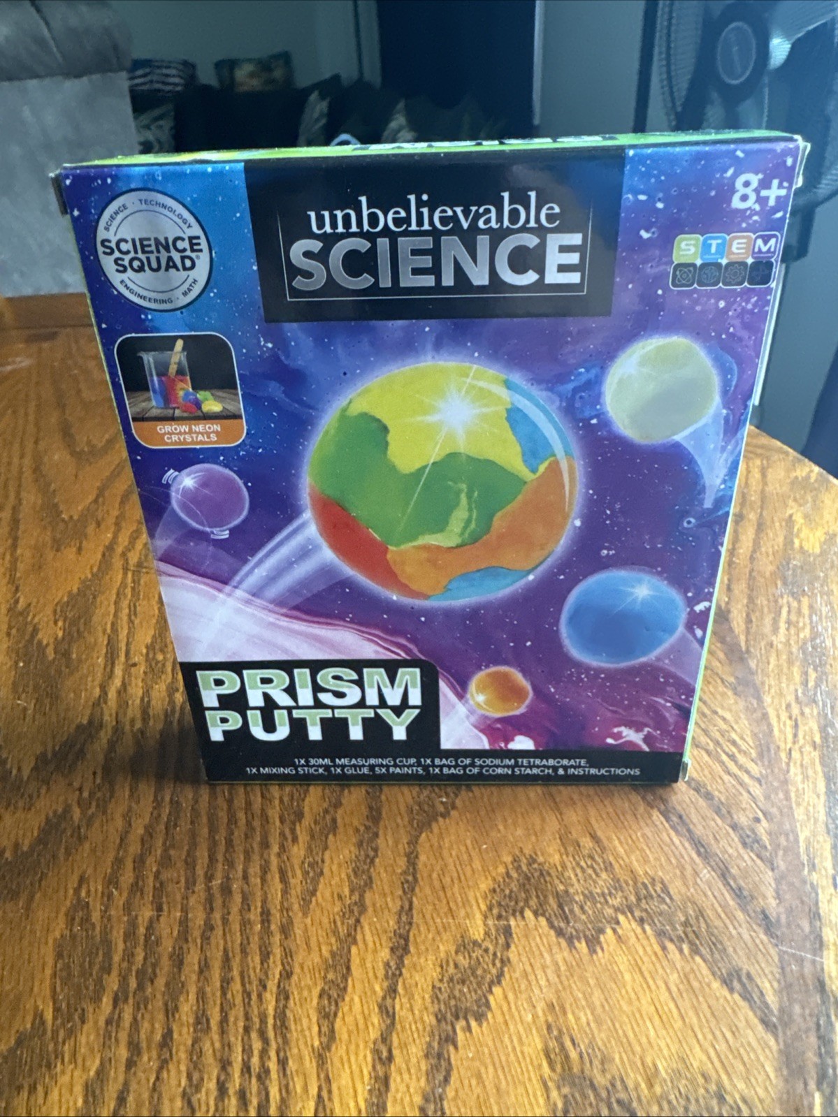 UNBELIEVABLE SCIENCE - SCIENCE SQUAD - PRISM PUTTY - 8+ - NEW IN BOX - NIB