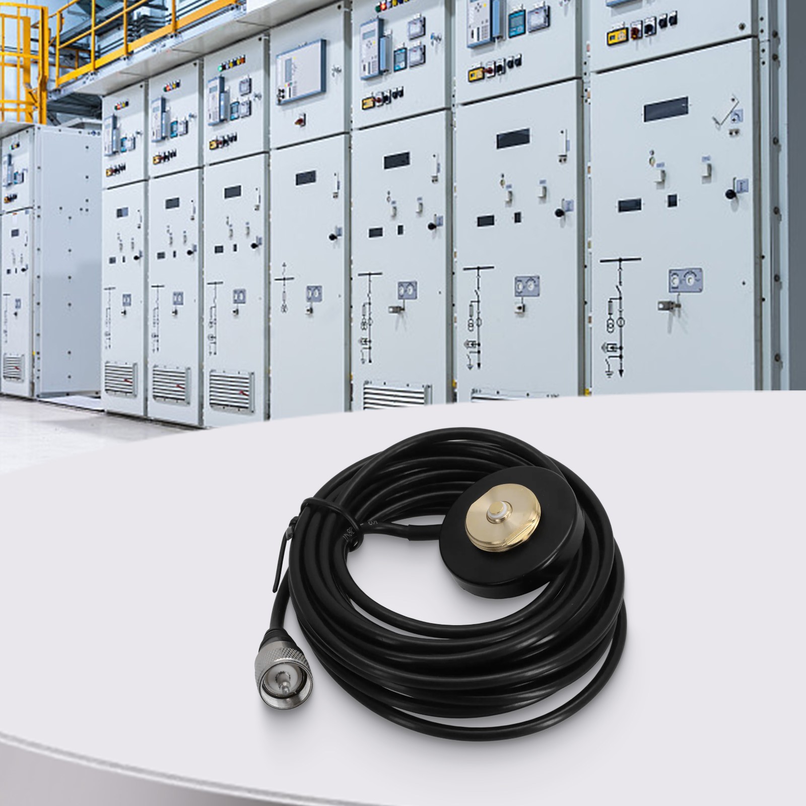 Reliable NMO Antenna Mount Base with Strong Magnet PL259 Connector 5M Cable