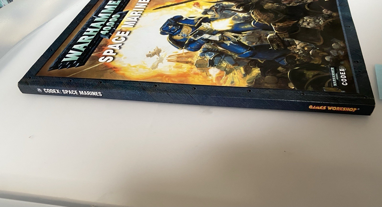 40k 5th Ed Space Marine Codex, OOP Softcover Book, V.Good Condition