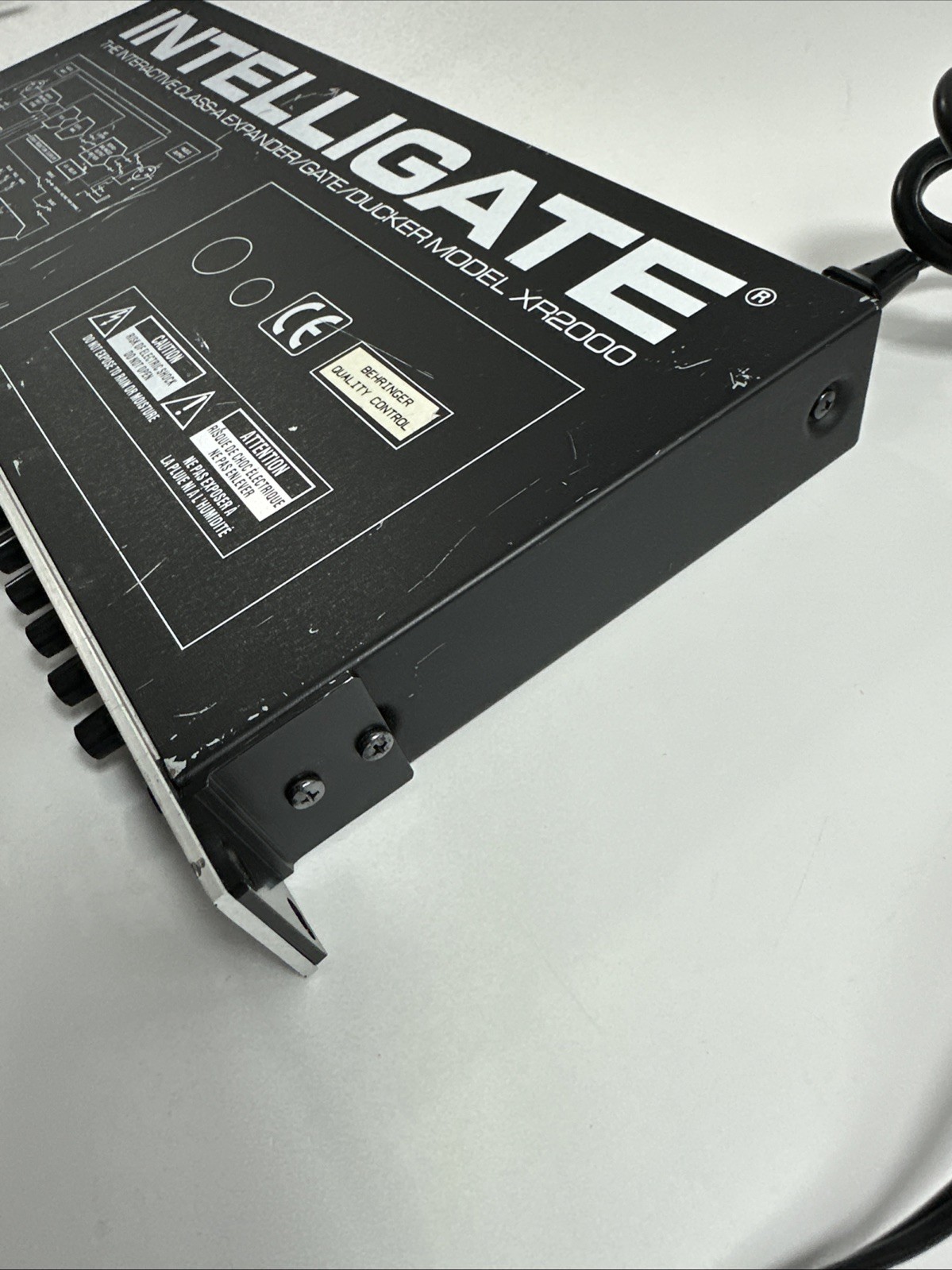 Behringer Intelligate XR2000 2-Ch Interactive Class-A Expander Gate Ducker
