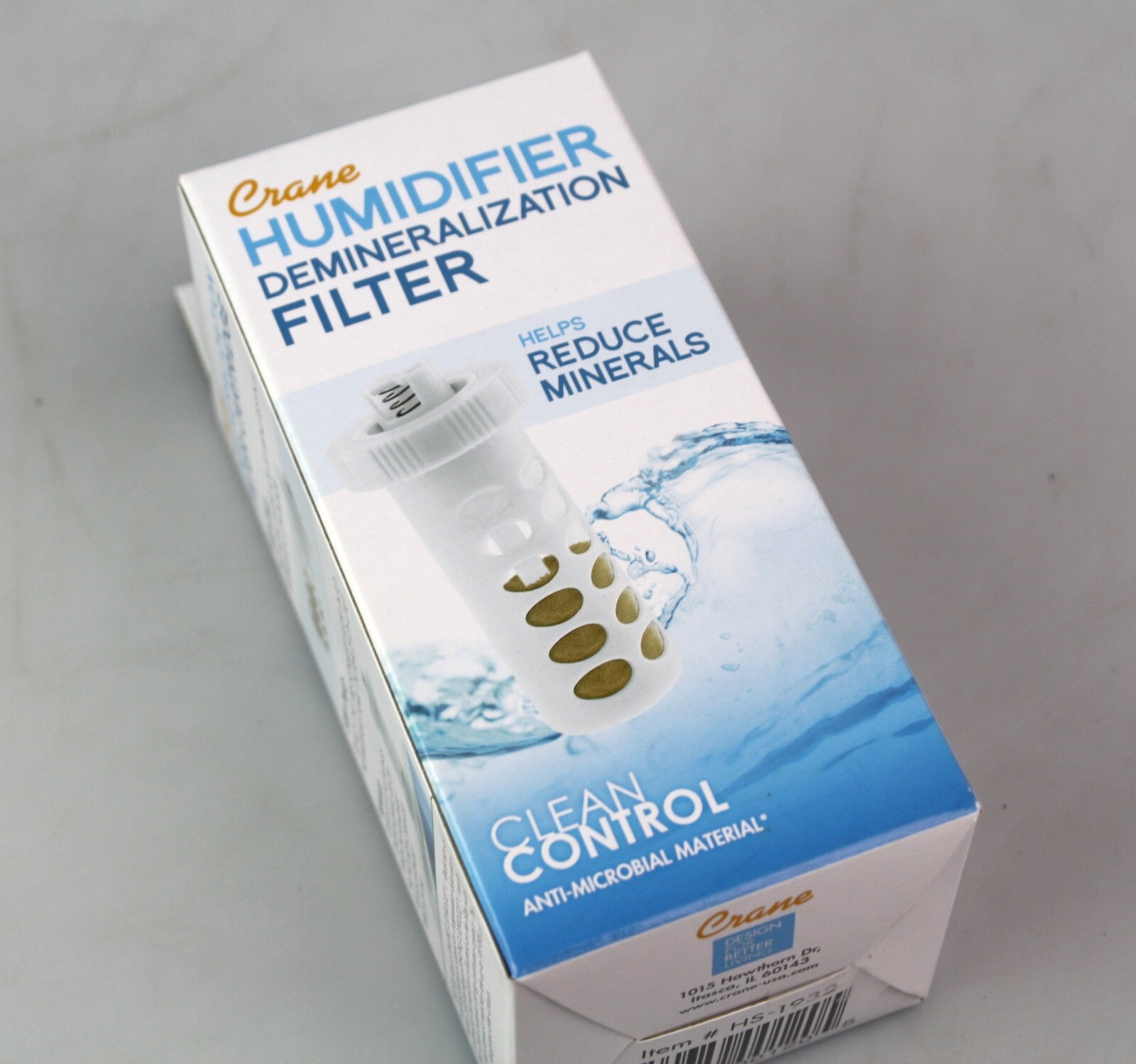 Crane Humidifier Demineralization Filter Cartridge HS-1932