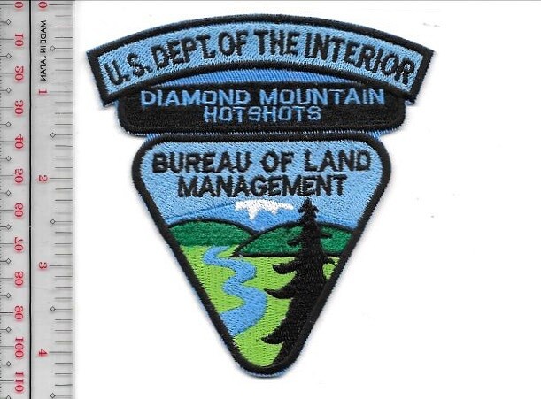 Hot Shot Wildland Fire Crew BLM California Diamond Mountain Hotshots  NO TARIFF