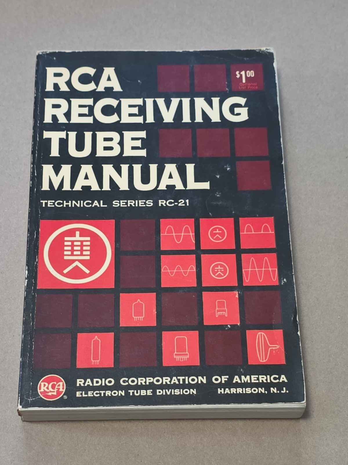 RCA Receiving Tube Manual Technical Series book RC-21 - 1961