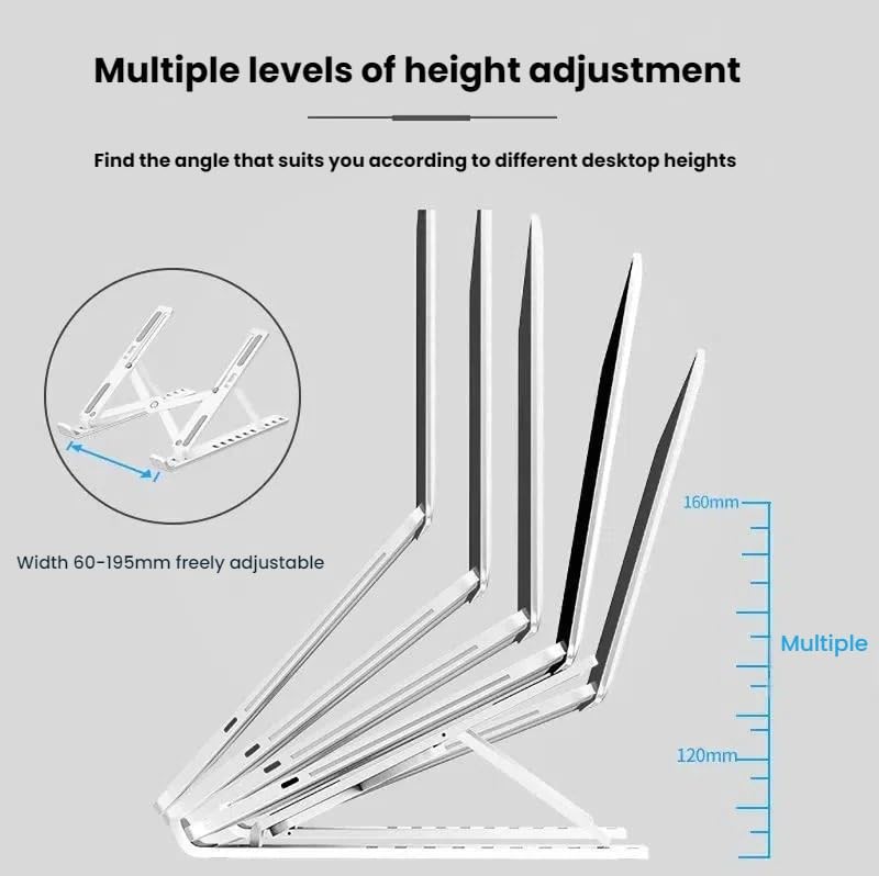 Portable Adjustable Laptop Stand, Notebook Holder Stand Computers & Accessories