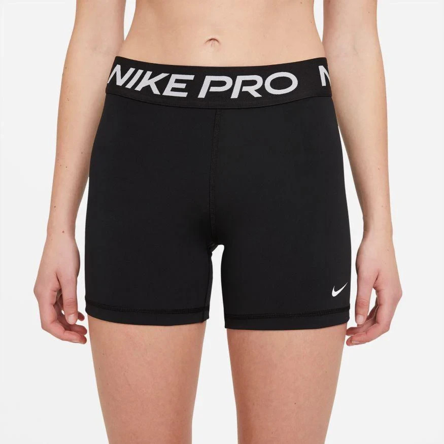 NIKE CZ9831-010 Nike Pro 365 Women Sz S Black 5" Dri-Fit Workout Training Shorts