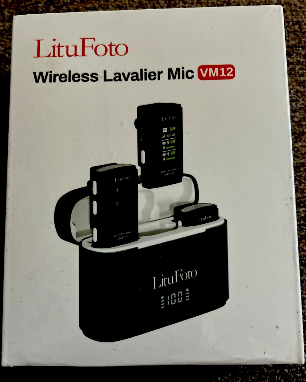 Wireless Lavalier VM12 LituFoto Microphone