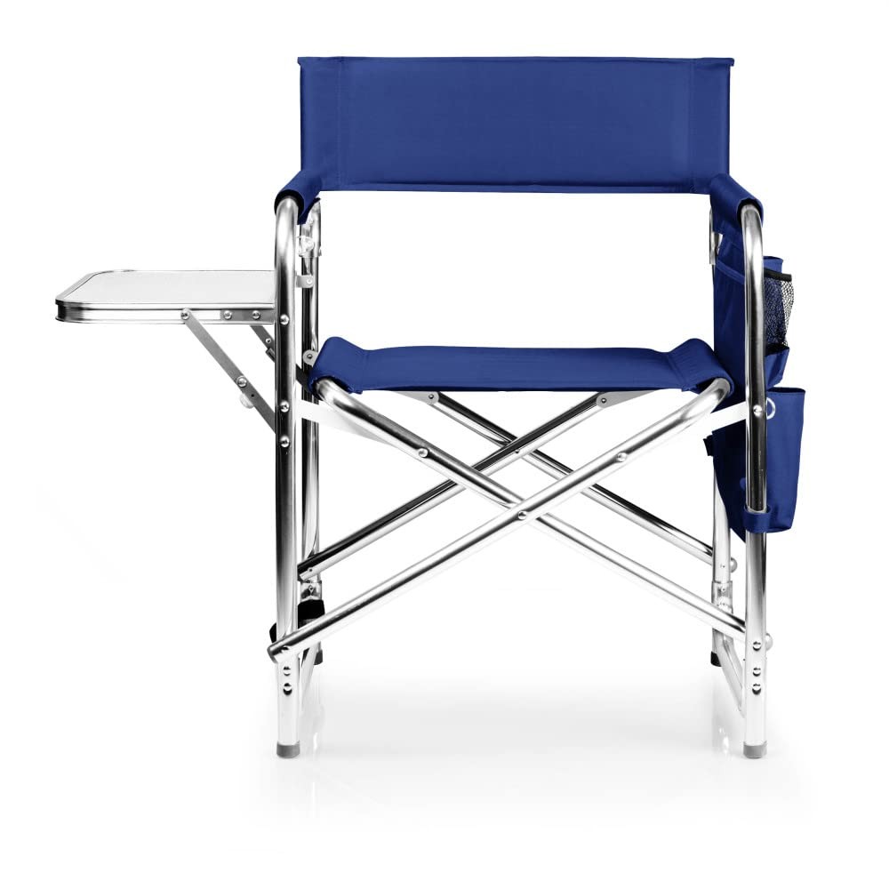 PICNIC TIME NCAA Michigan Wolverines Sports Chair w/ Side Table - Beach Chair