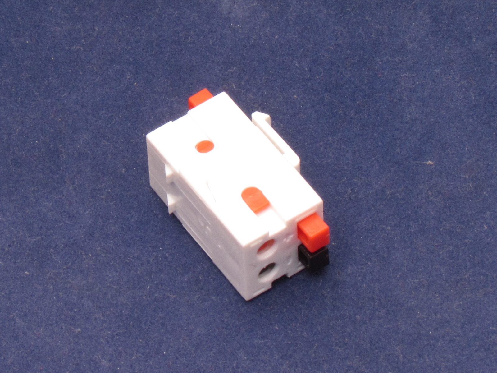 Speaker Keystone Connector Jack Insert Coupler Dual Spring Clips White 14-30AWG