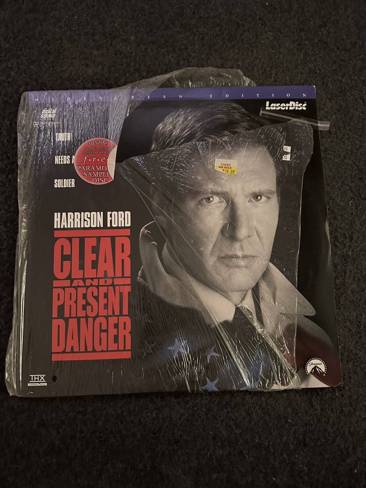 Clear and Present Danger (Laserdisc 1995) Widescreen Edition