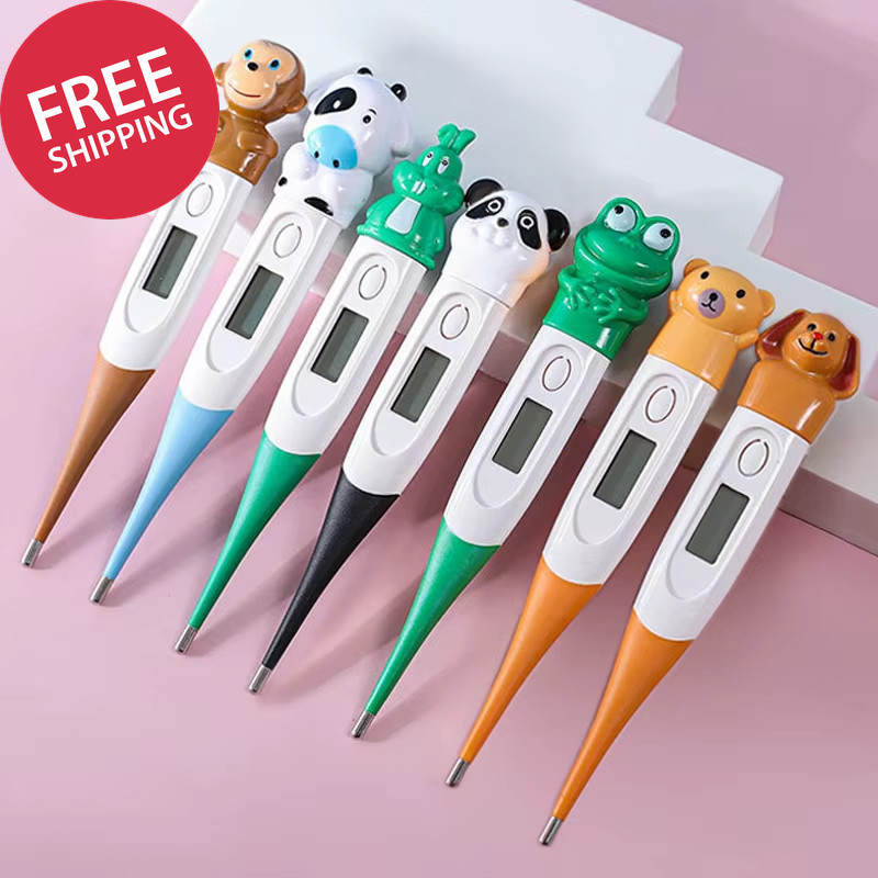 Cartoon Electronic Soft-Head Thermometer Household Human Armpit Digital Thermome