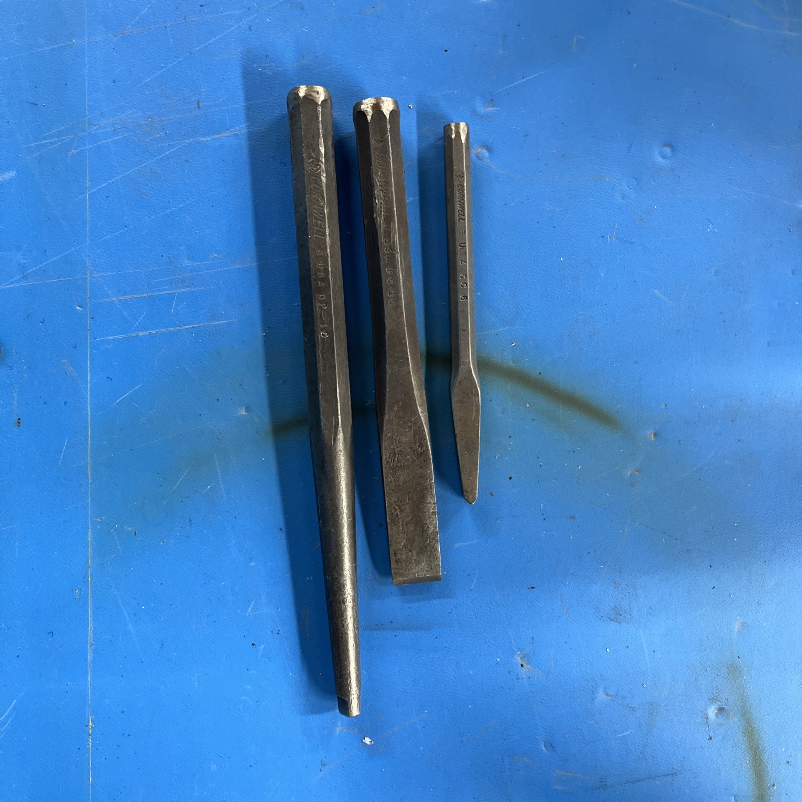 Cornwell Tools punch And chisel lot