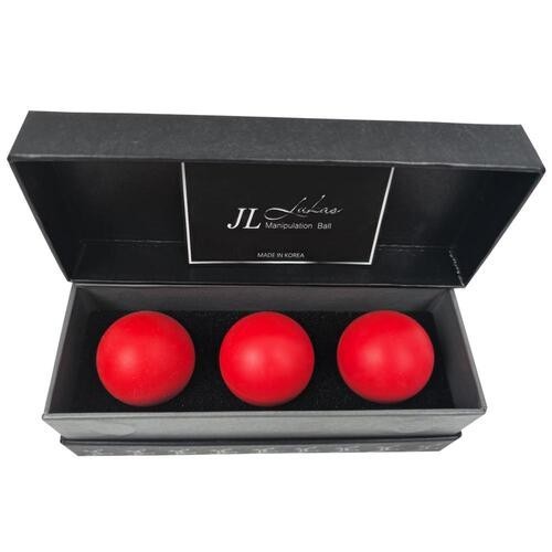 JL Lukas Ball Manipulation Set_1.7 inches_White Color_Magic Tricks