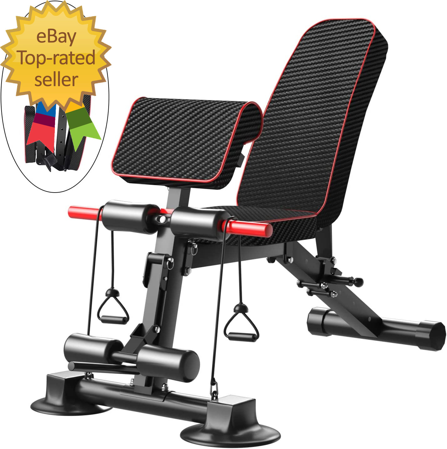 Adjustable Weight Bench Utility Workout Benches for Exercise Free Installation