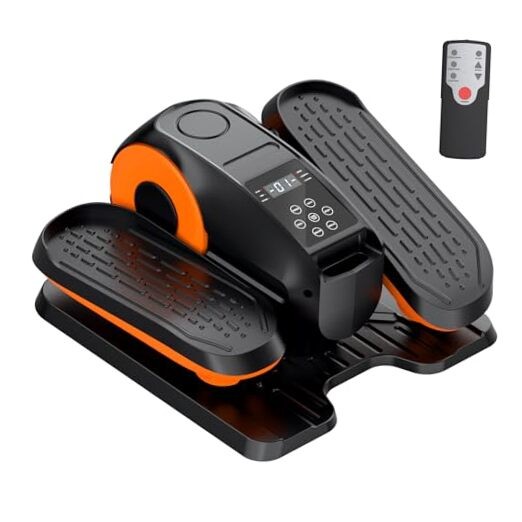 Under Desk Elliptical Machine - Electric Elliptical Exerciser for Seniors,
