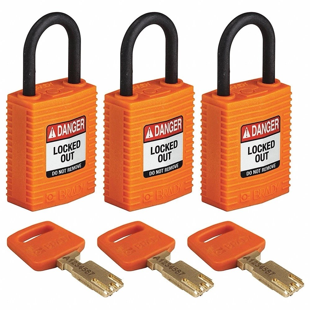 Brady Safekey CPT-ORG-25PL-KA3PK