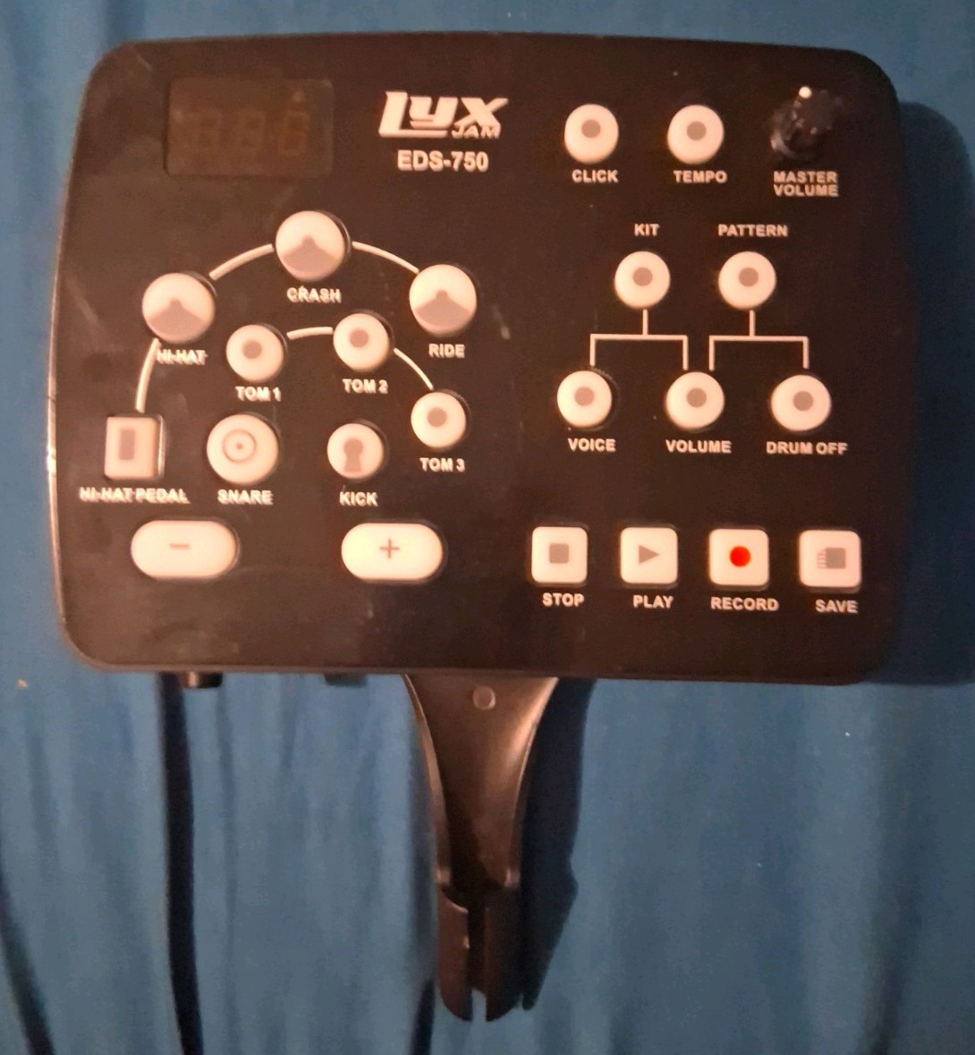 Lux Jam EDS-750 Drum Sound Module (does not include wiring)