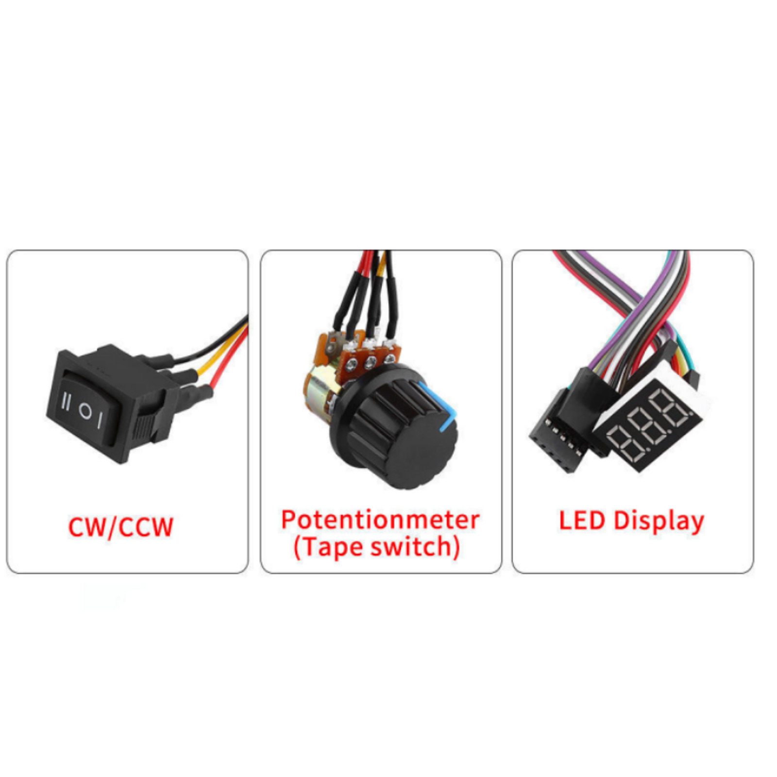 New Motor Speed Controller Component Repairing Accessories For DC Motor