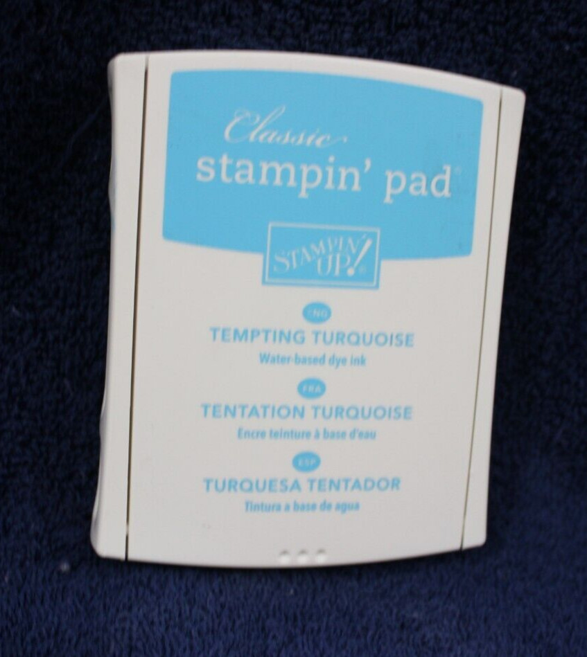 Stampin Up Stampin Pad - Tempting Turquoise