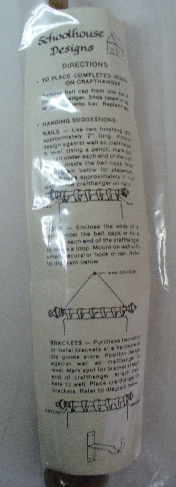 Craft Hanger, Schoolhouse Designs
