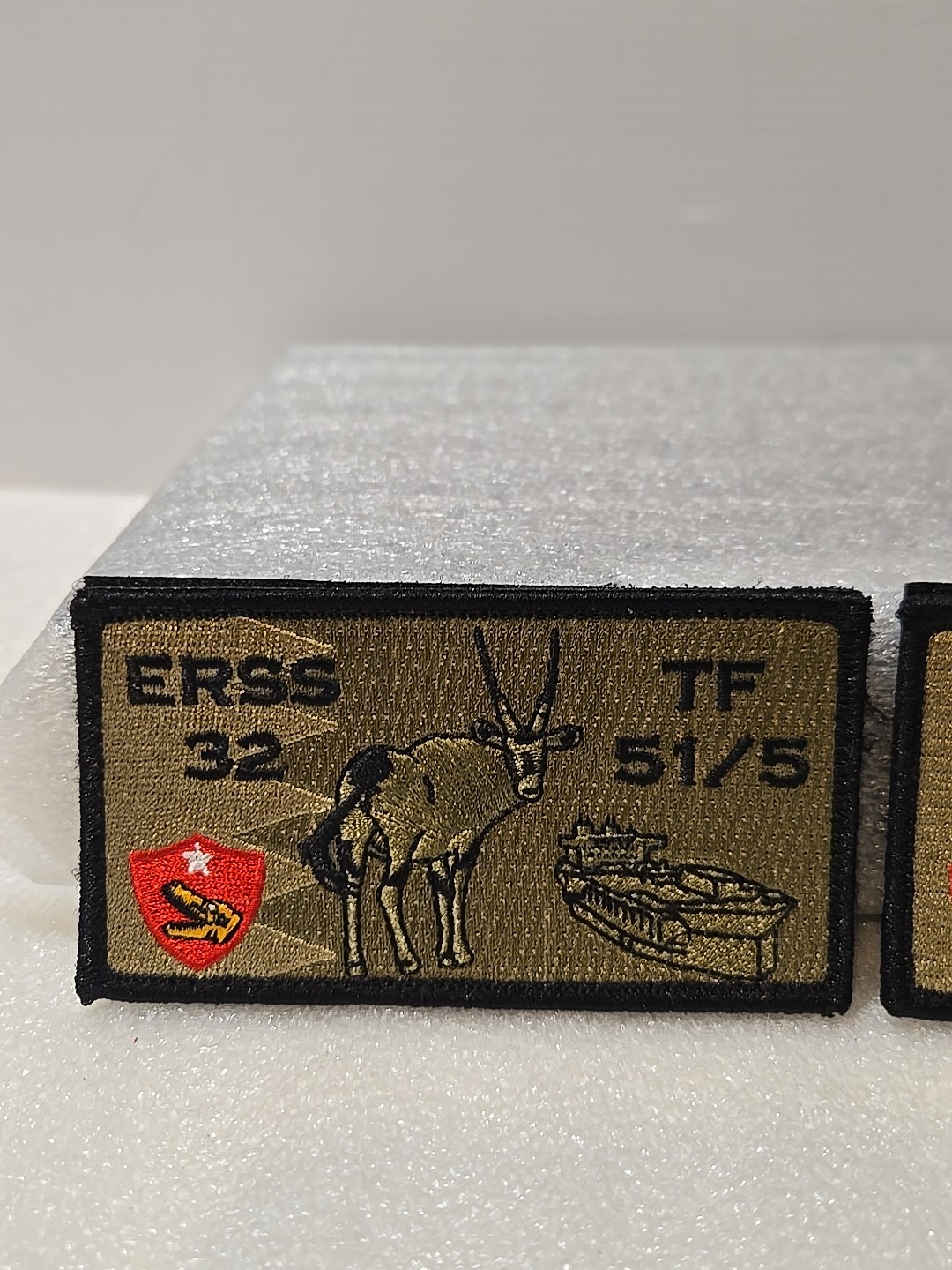 2 USN ERSS 32 Expeditionary Resuscitative Surgical System Team Hook & Loop Patch