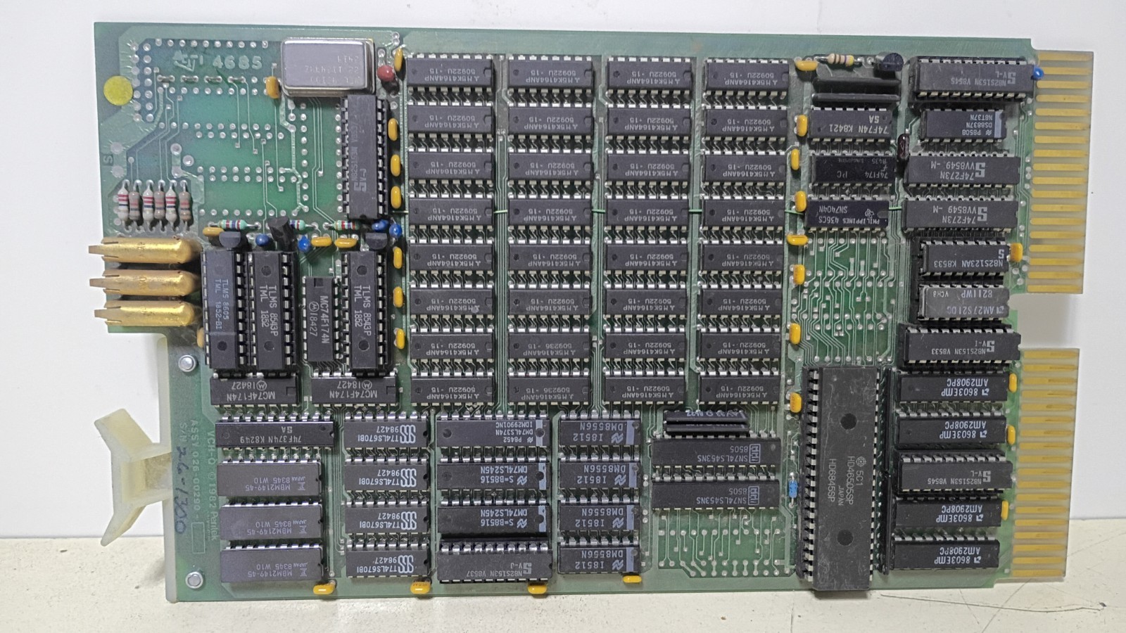 Two Vintage DEC Digital Boards M8186 & M8044DB & One Peritek VCH-Q