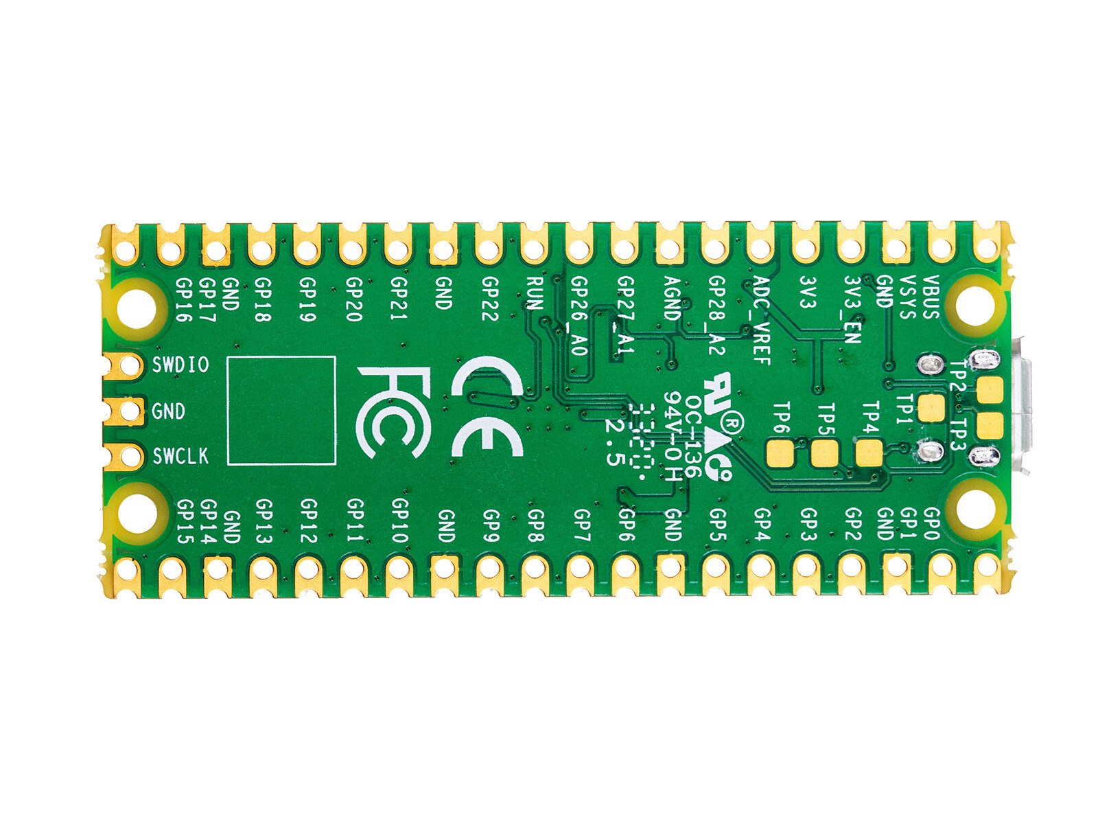 Raspberry Pi Pico development board RP2040 dual-core processor comes with kits