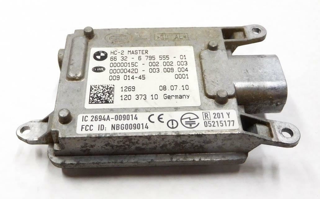2011 BMW 750i (F01) BLIND SPOT LANE CHANGE ASSIST CONTROL MODULE.