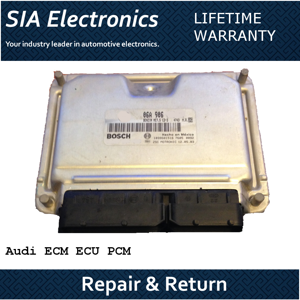 Audi A4 ECM ECU PCM Engine Computer Repair & Return Audi ECM Repair