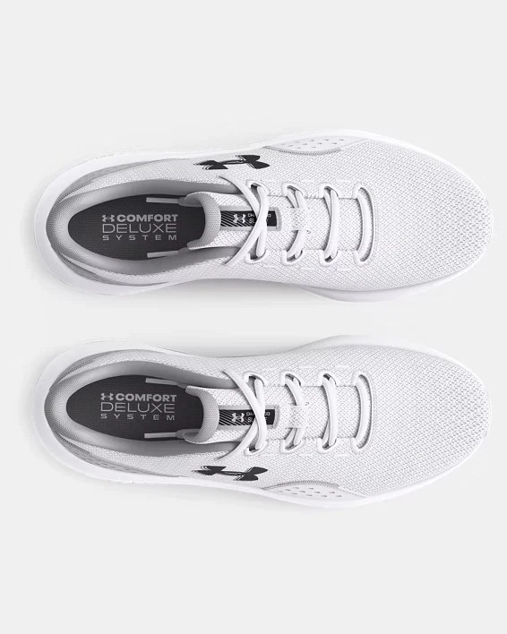 Under Armour Charged Surge 4 Men’s Running Shoes White Gray 3027000-100