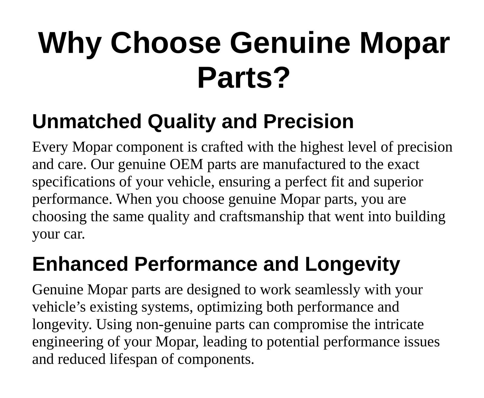New Genuine Mopar Hex Head Bolt OE 06102164AA