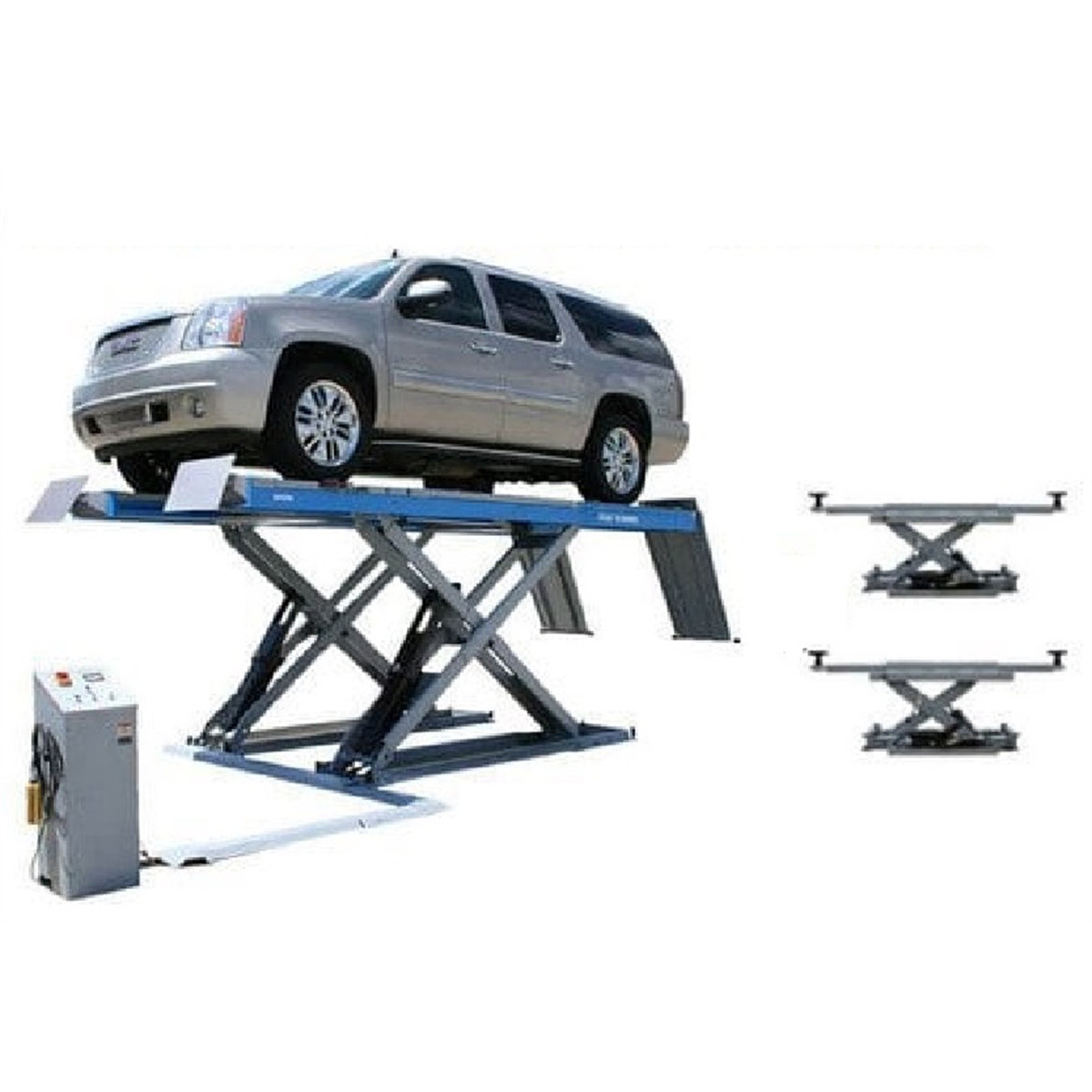 Atlas Automotive Equipment 12ASL Alignment Scissor Lift and RJ-6 Rolling Jacks C