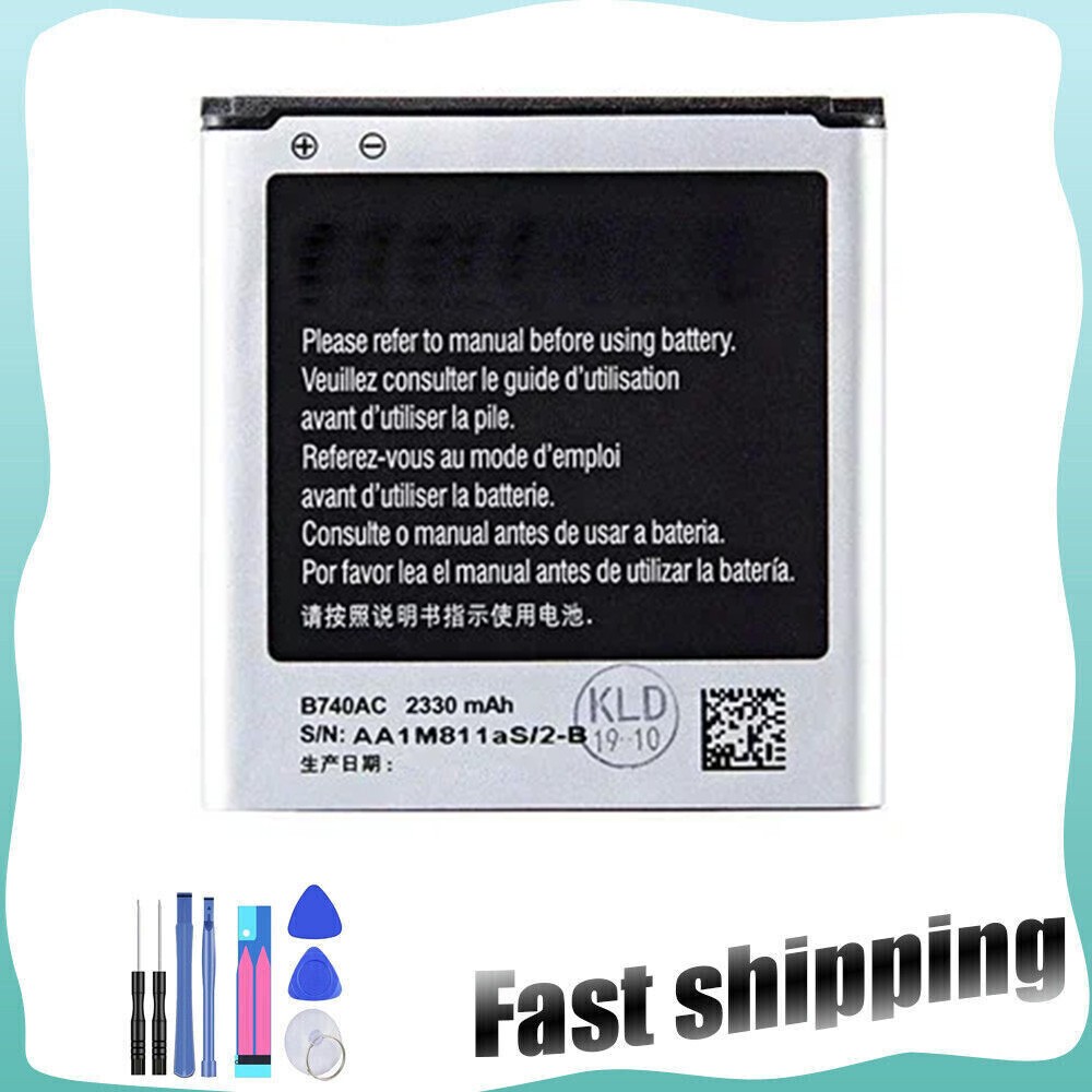 Replacement 2950 mA Battery B740AE for Samsung NX Mini NX3000 Camera