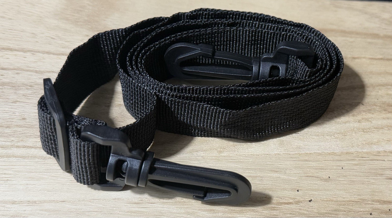 Replacement Bag Strap 1" Wide Adjustable 22" to 45" Black - A0187