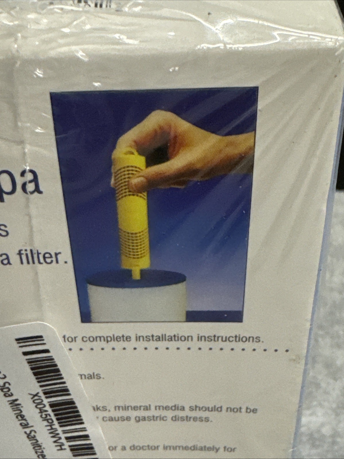 Lot of 2 Nature 2 Spa Filter Mineral Sanitizers for Hot Tubs and Spas