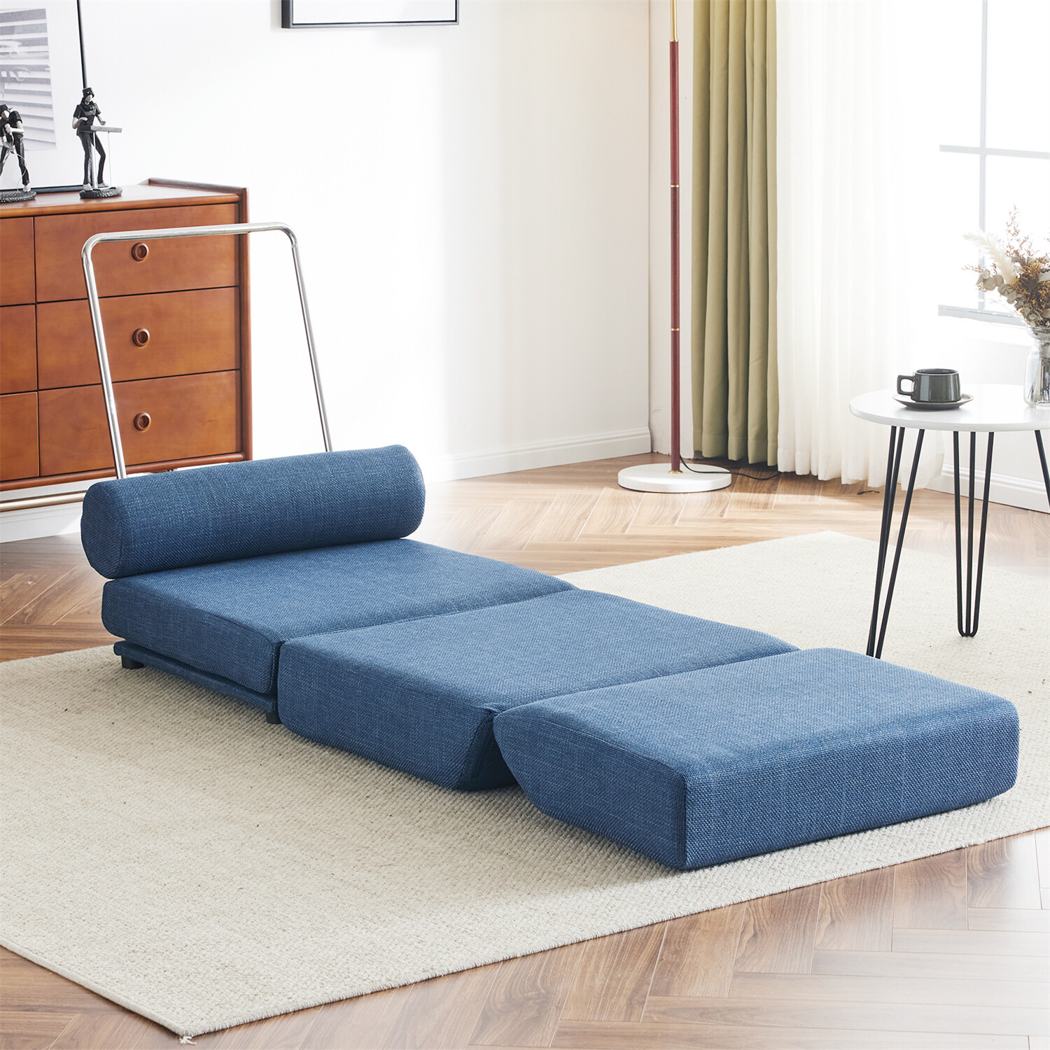 Convertible Sleeper Sofa Bed Floor Couch Single Sofa Chairs Folding Sofa Bed US
