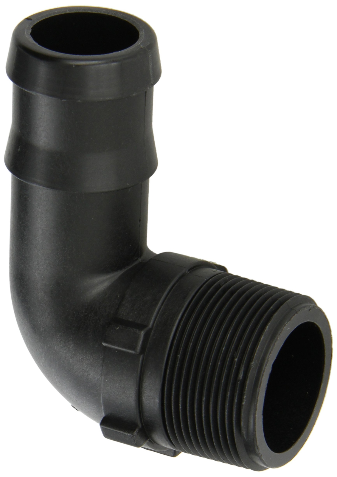 Banjo HB150-90 Polypropylene Hose Fitting, 90 Degree Elbow, 1-1/2" NPT Male x