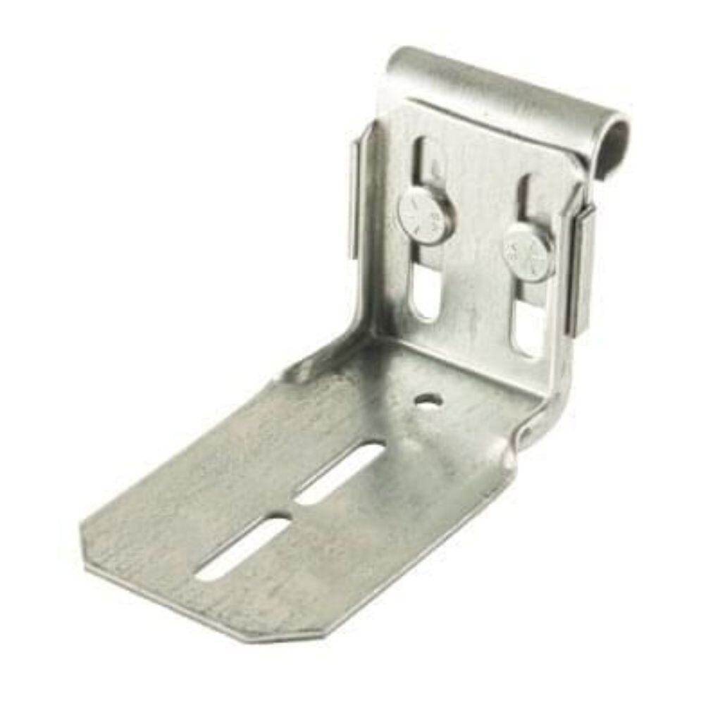Galvanized Residential Garage Door Double Slotted  Adjustable Top Fixture