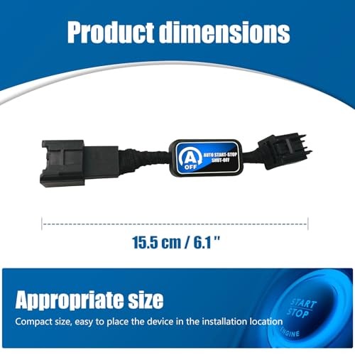 Auto Start Stop Eliminator Compatible with Jeep Wrangler JL JLU Gladiator 2018