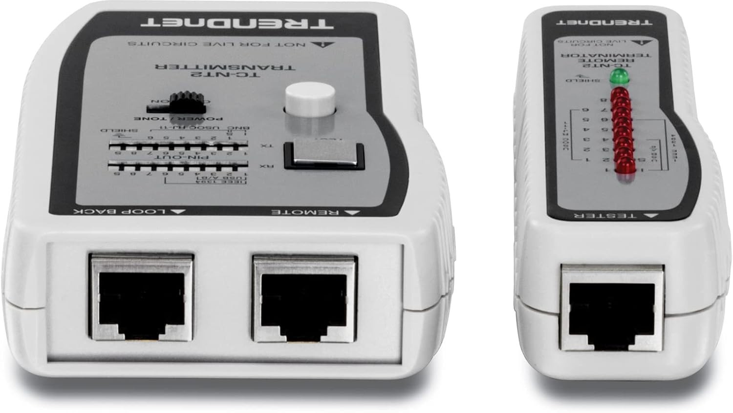 Ethernet and USB Cable Tester with Accurate Pin Configuration Testing Up to 300m