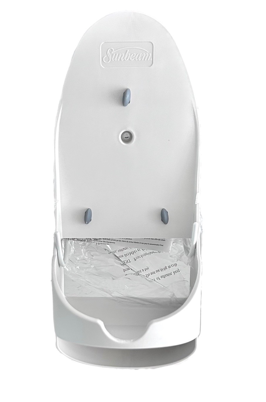 Sunbeam Wall Mount for Iron And Ironing Board Hook Mounting Hardware White NEW