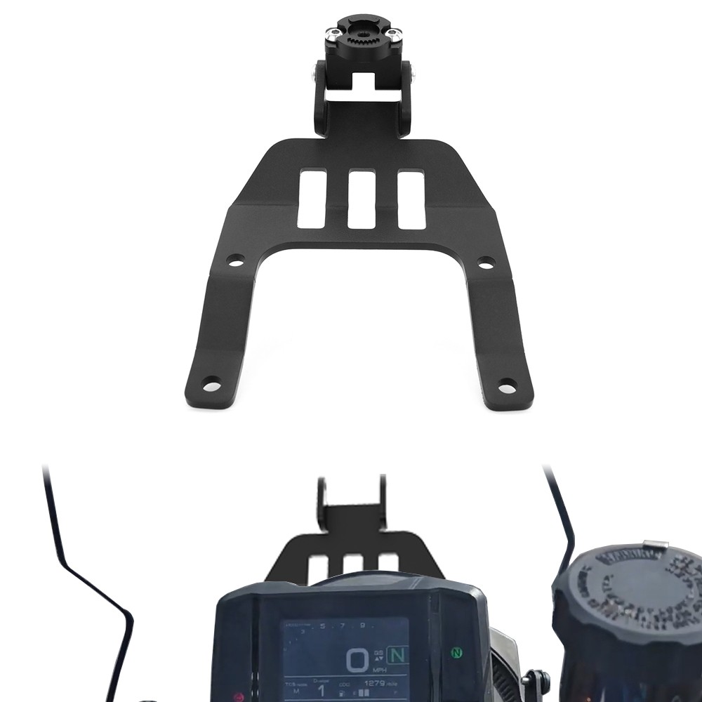 1 Set Of Front Motorbike Aluminum GPS Holder Fit For YAMAHA XSR 900 2022-2024